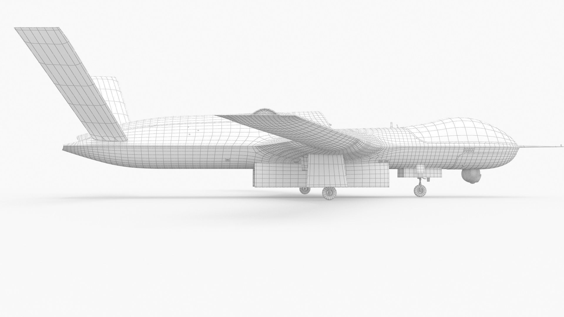 General Atomics Predator C Avenger UAV Drone 3D model_11