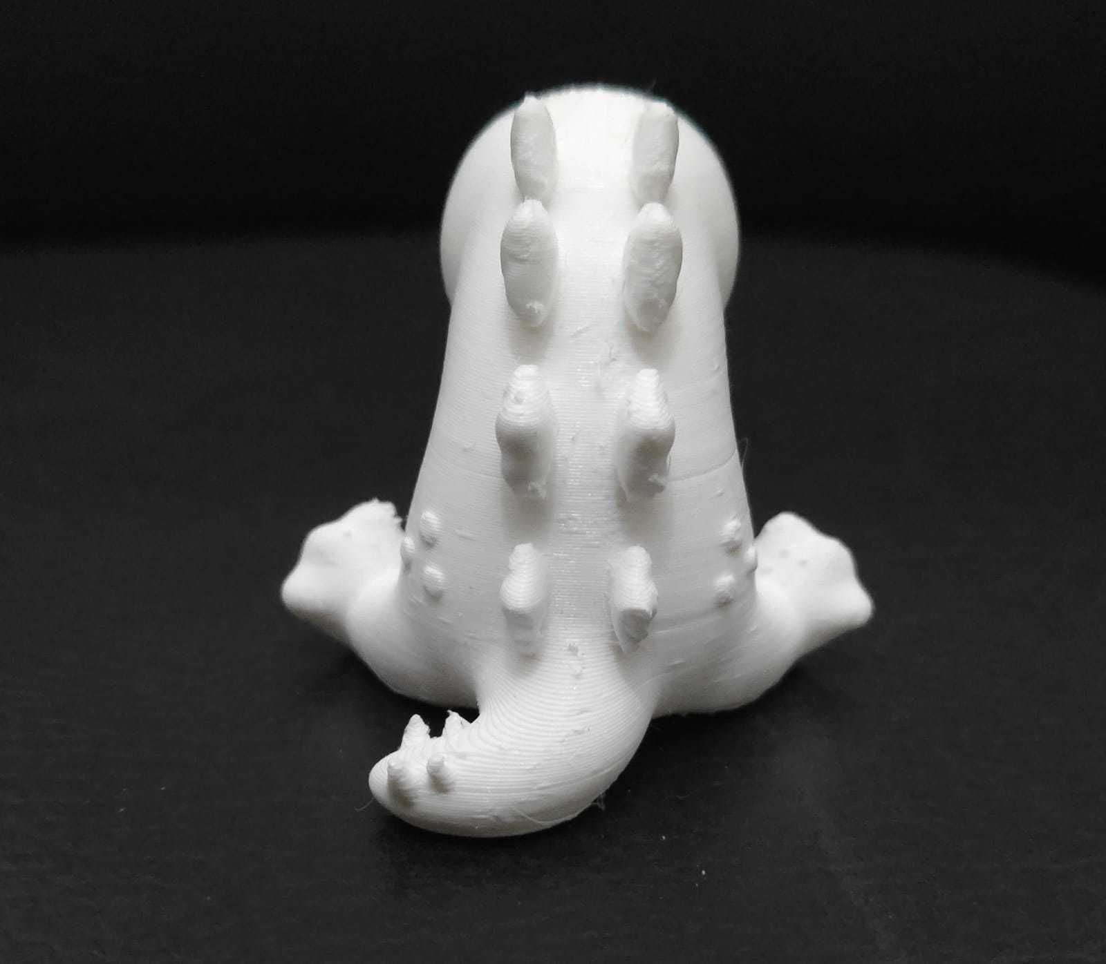 Sitting Dinosaur Stegosaurus 3D print model_8