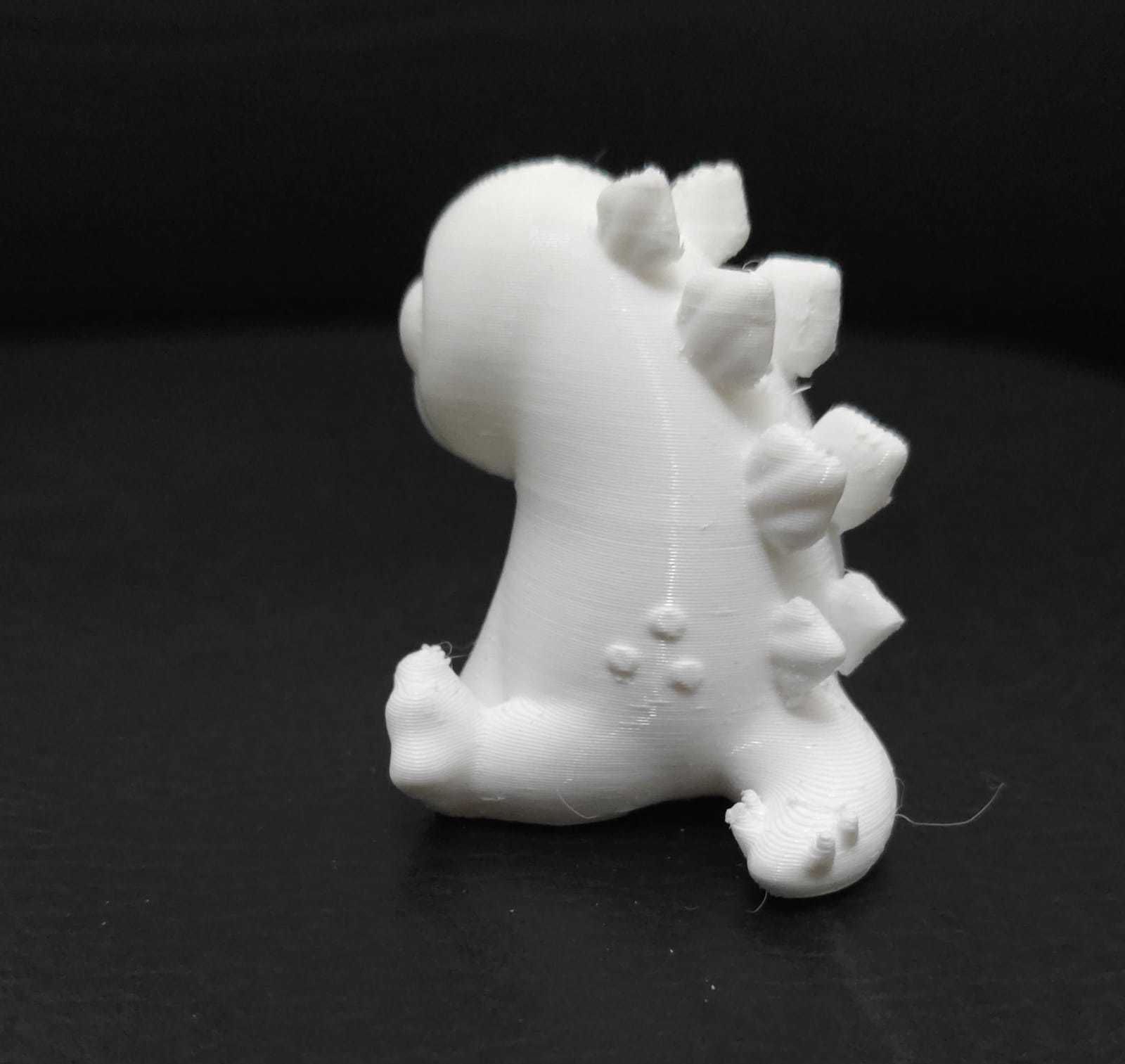 Sitting Dinosaur Stegosaurus 3D print model_7