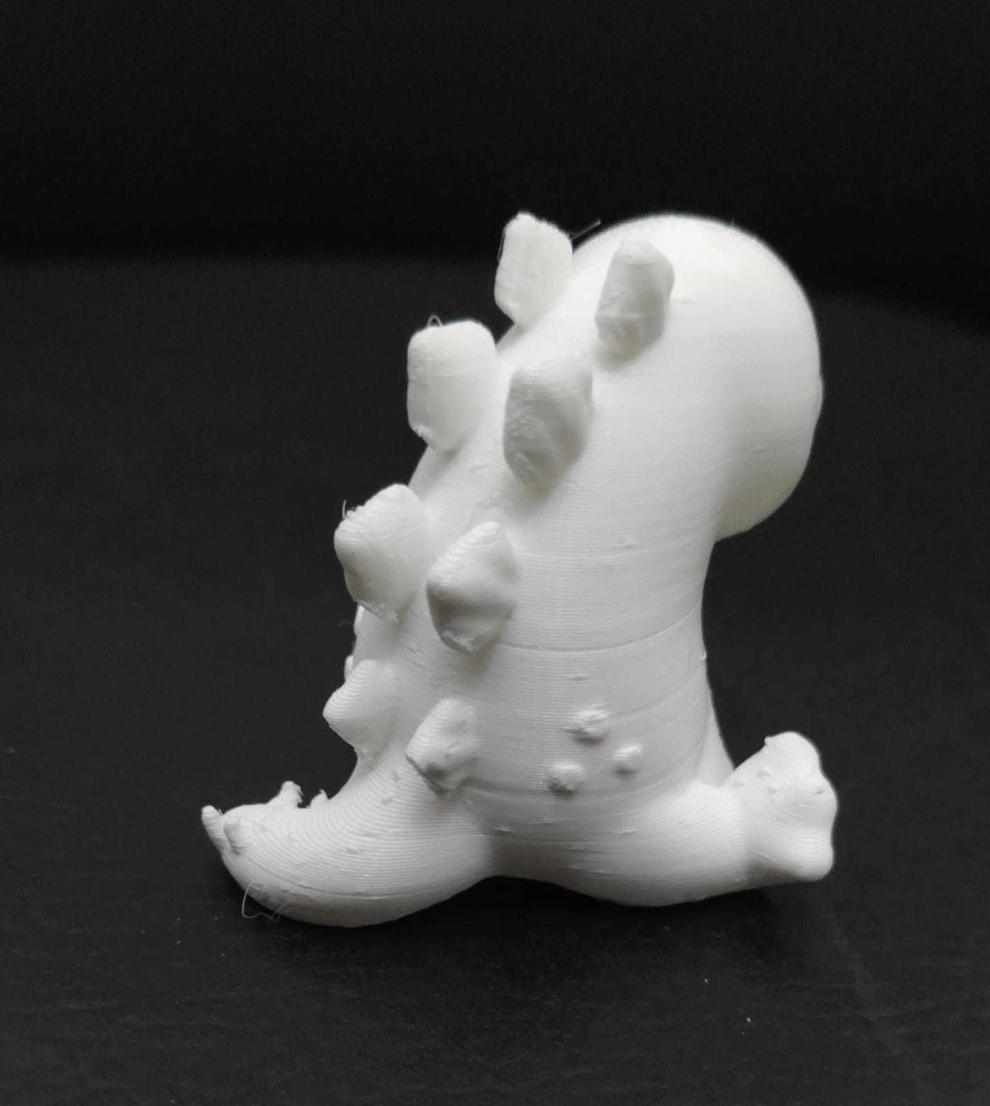 Sitting Dinosaur Stegosaurus 3D print model_10