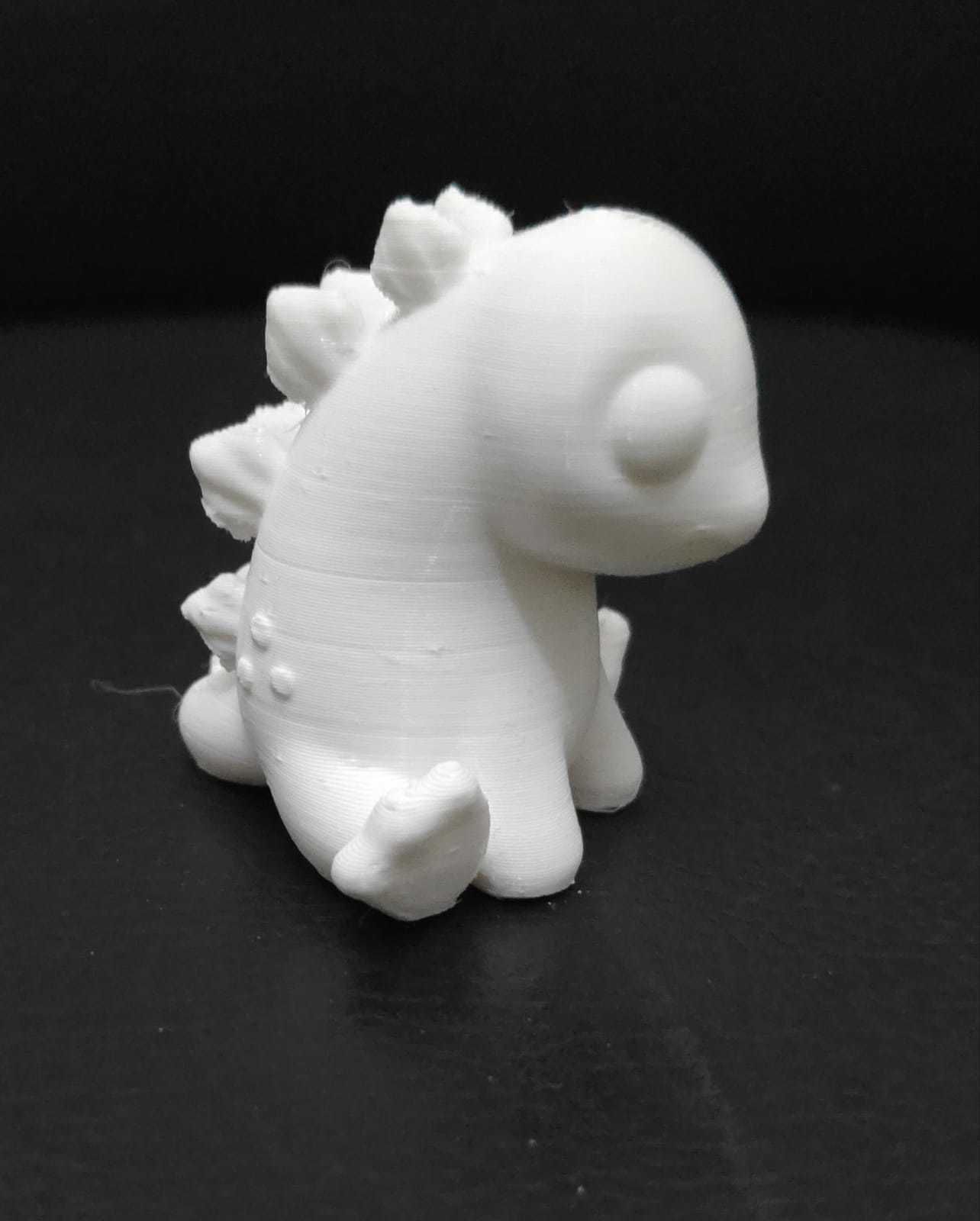 Sitting Dinosaur Stegosaurus 3D print model_12
