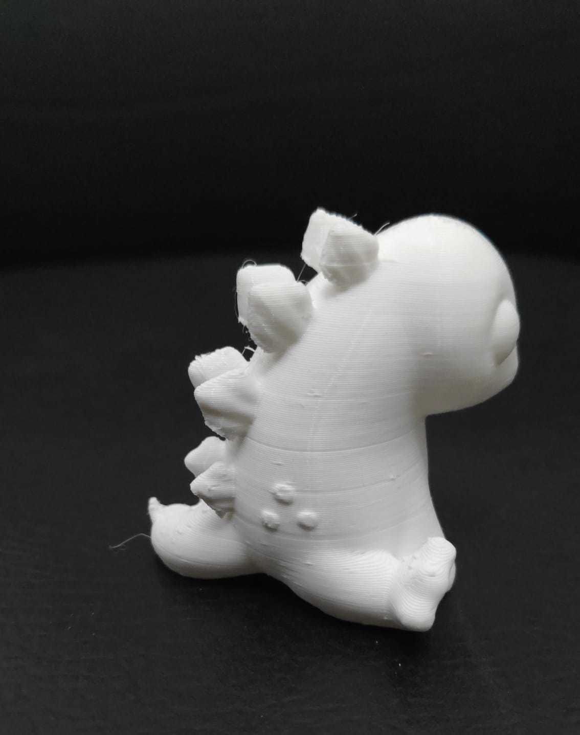 Sitting Dinosaur Stegosaurus 3D print model_11
