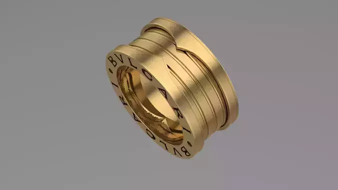 plain RING 3d print model 