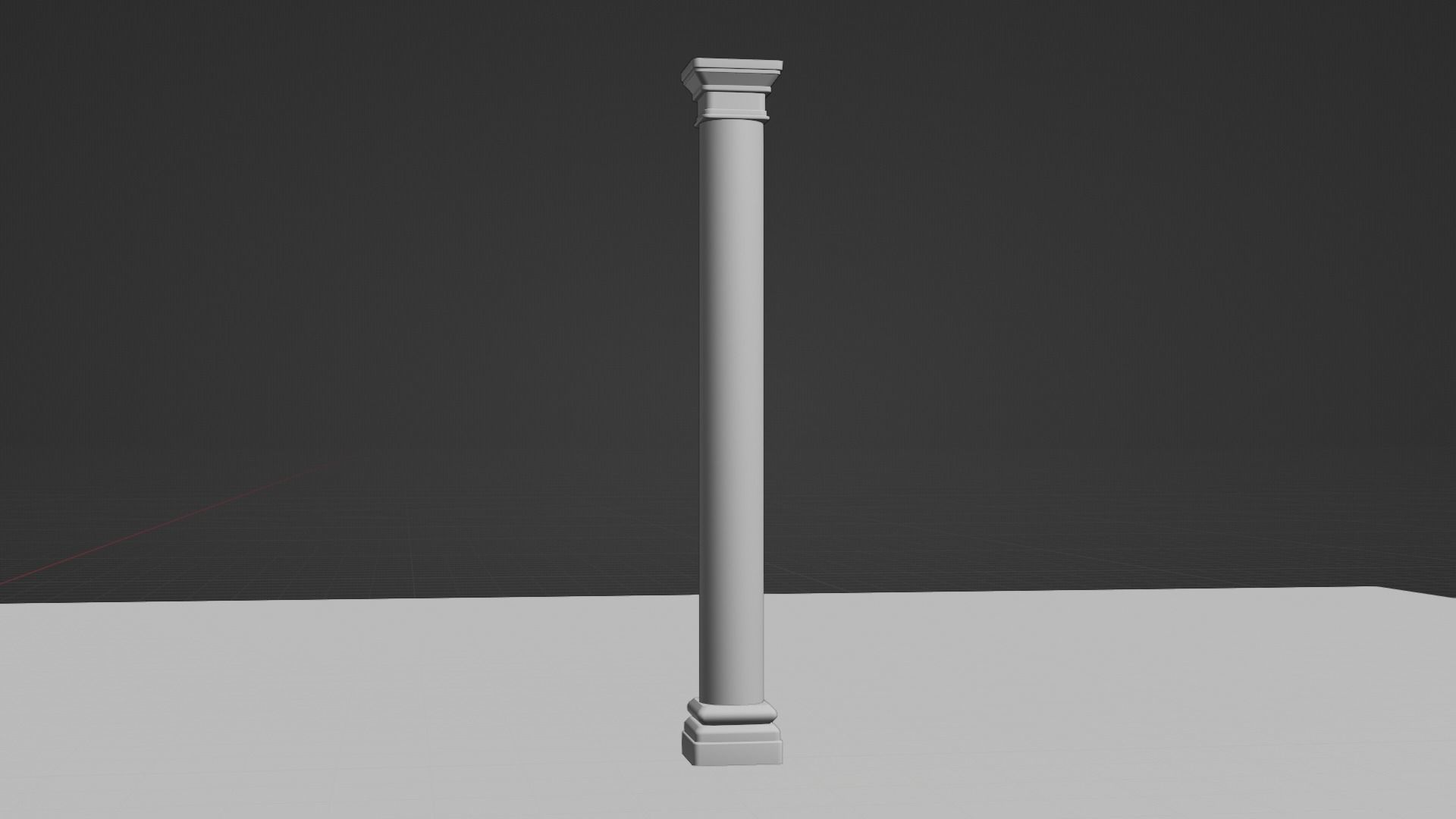 Stone Pillars Low-poly 3D model_15