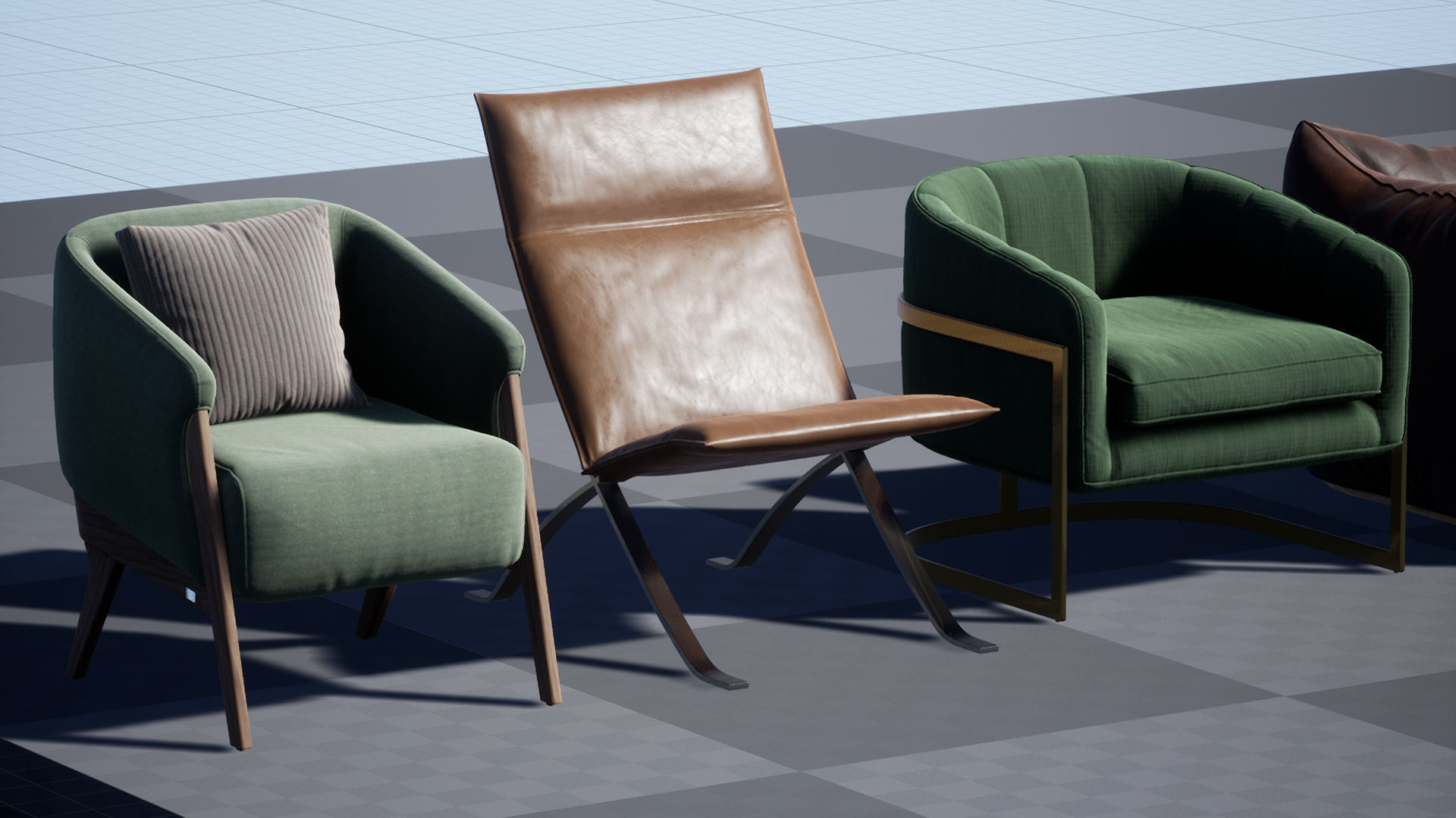 Armchair Collection 3D model_54