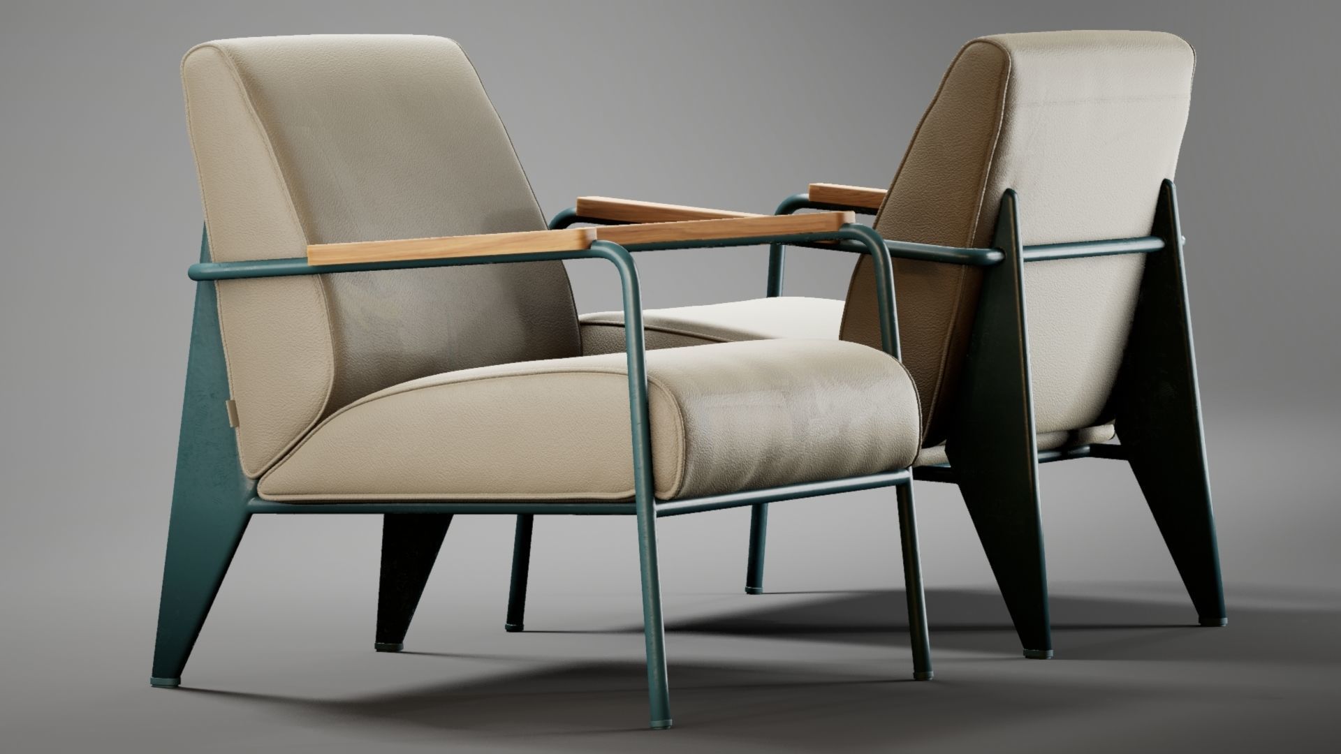 Armchair Collection 3D model_19