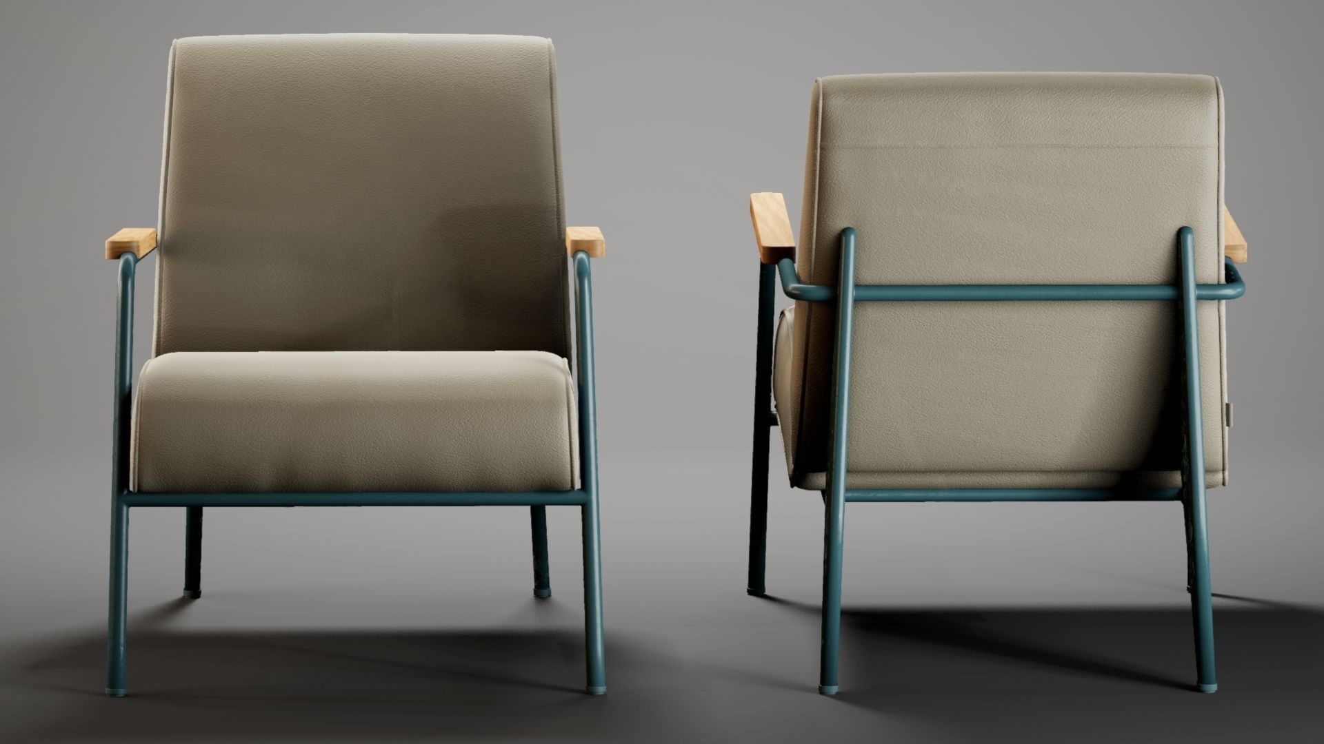 Armchair Collection 3D model_17