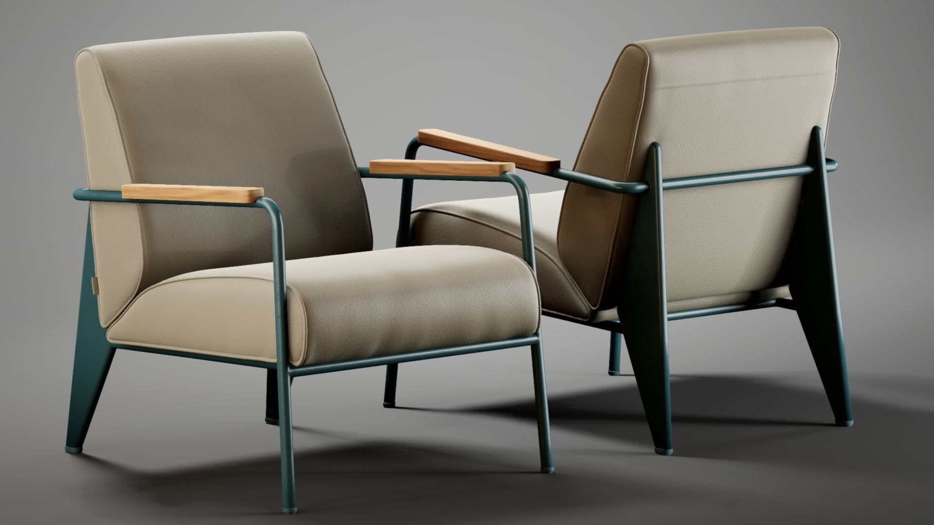 Armchair Collection 3D model_16