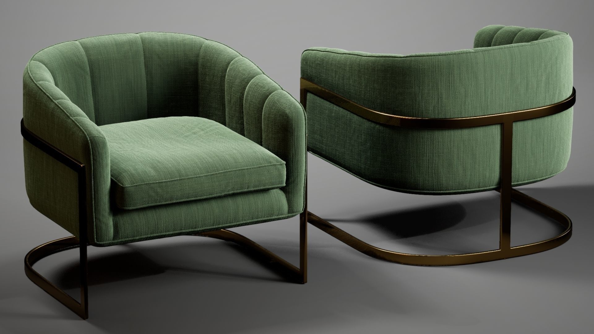 Armchair Collection 3D model_47