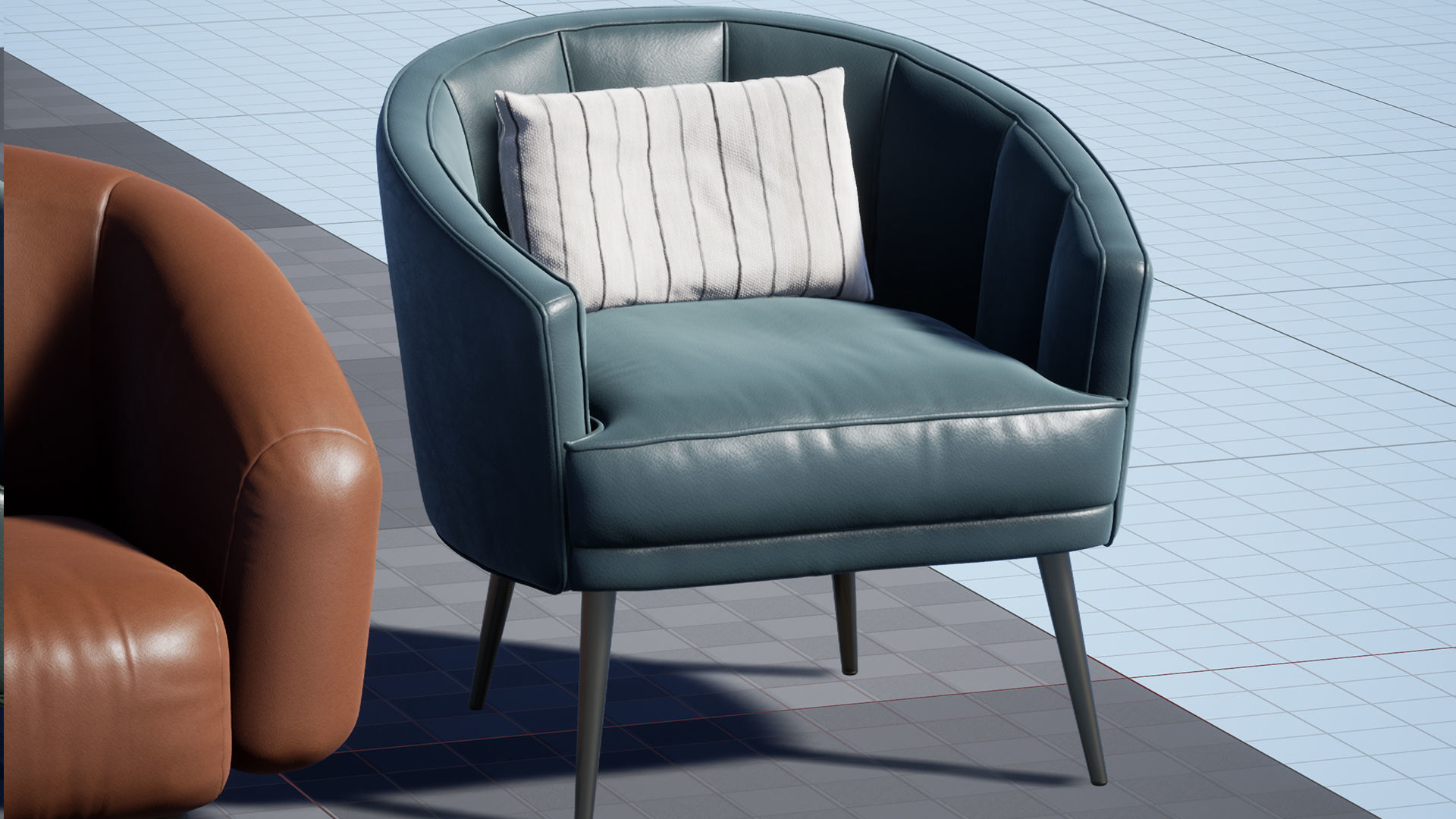 Armchair Collection 3D model_49