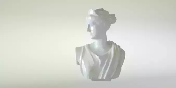 The Enchanting Statue of Artemis a 3D Printing Model