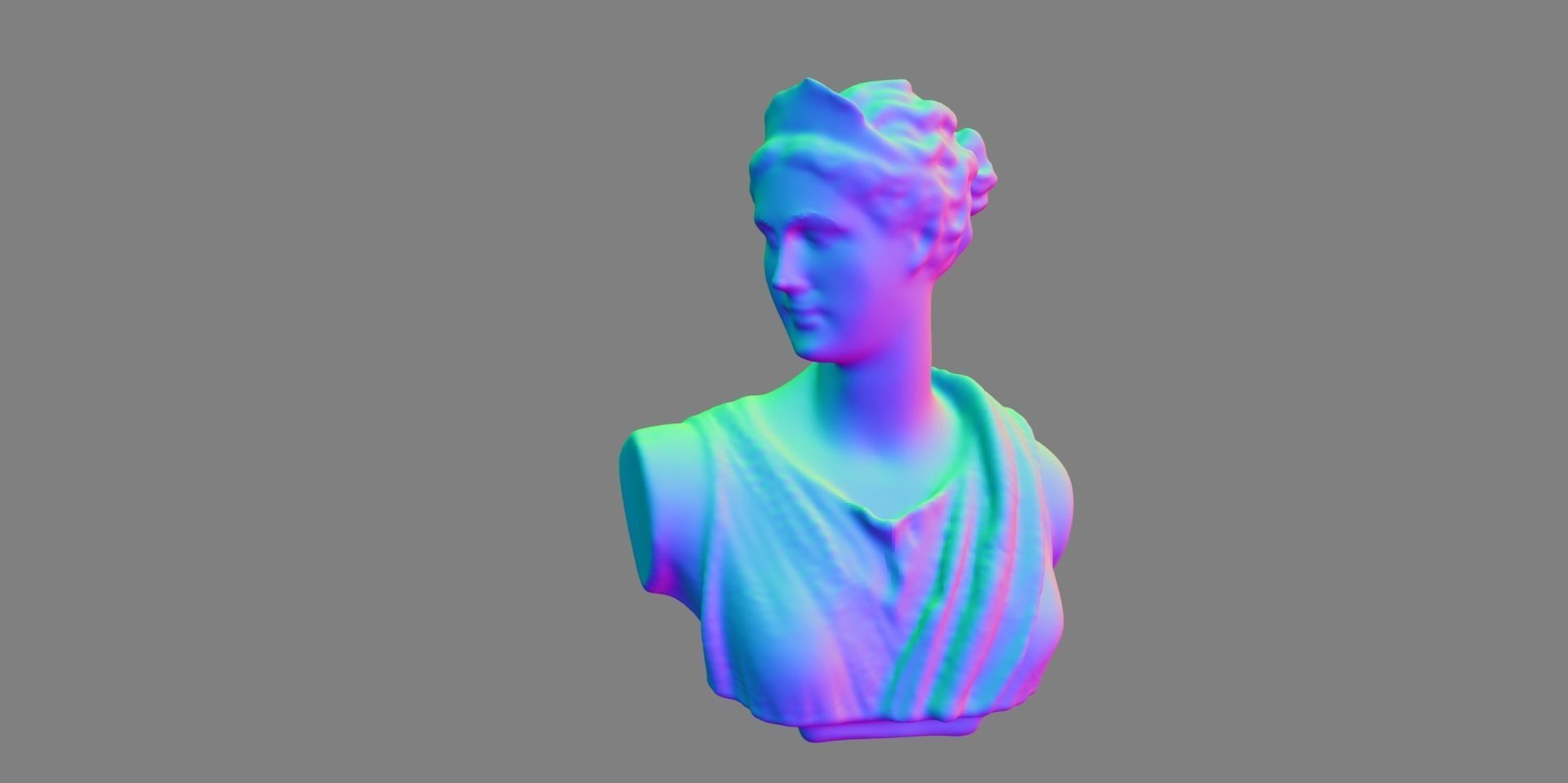The Enchanting Statue of Artemis a 3D Printing Model 3D print model_3