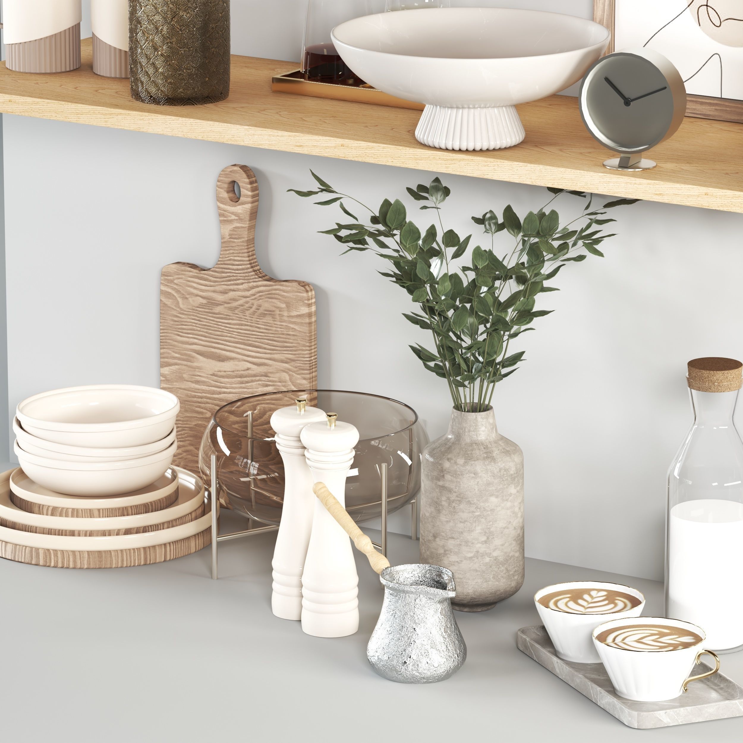 Kitchen accessories 01 3D model_2