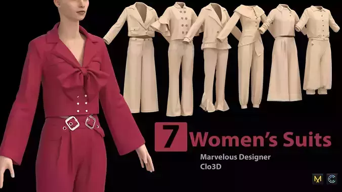 7 Womens Suit