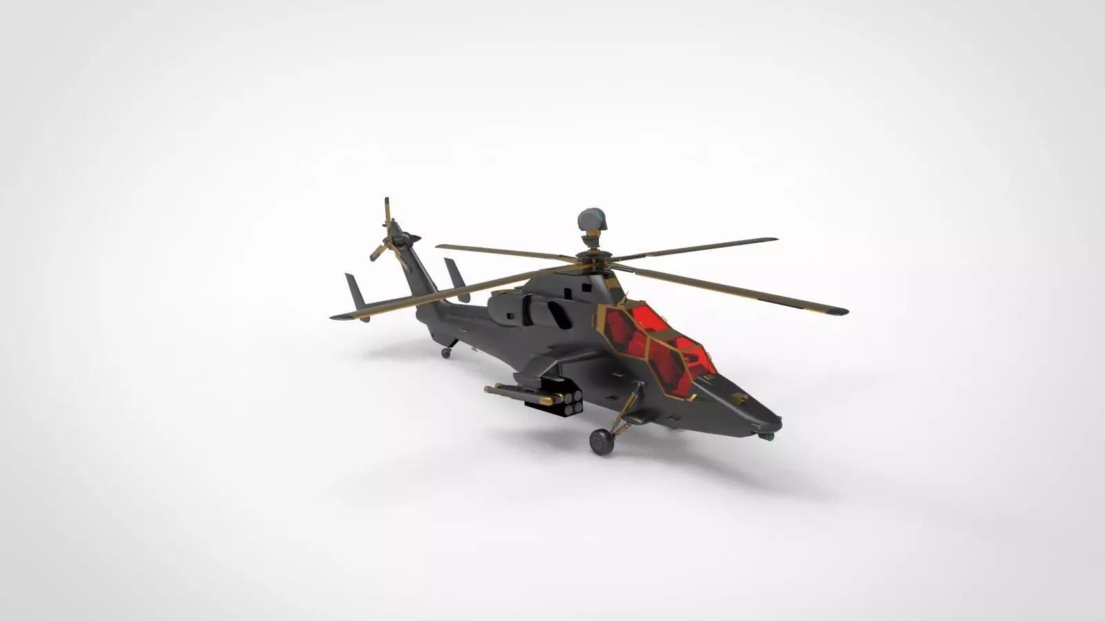 Eurocopter Tiger 3D model