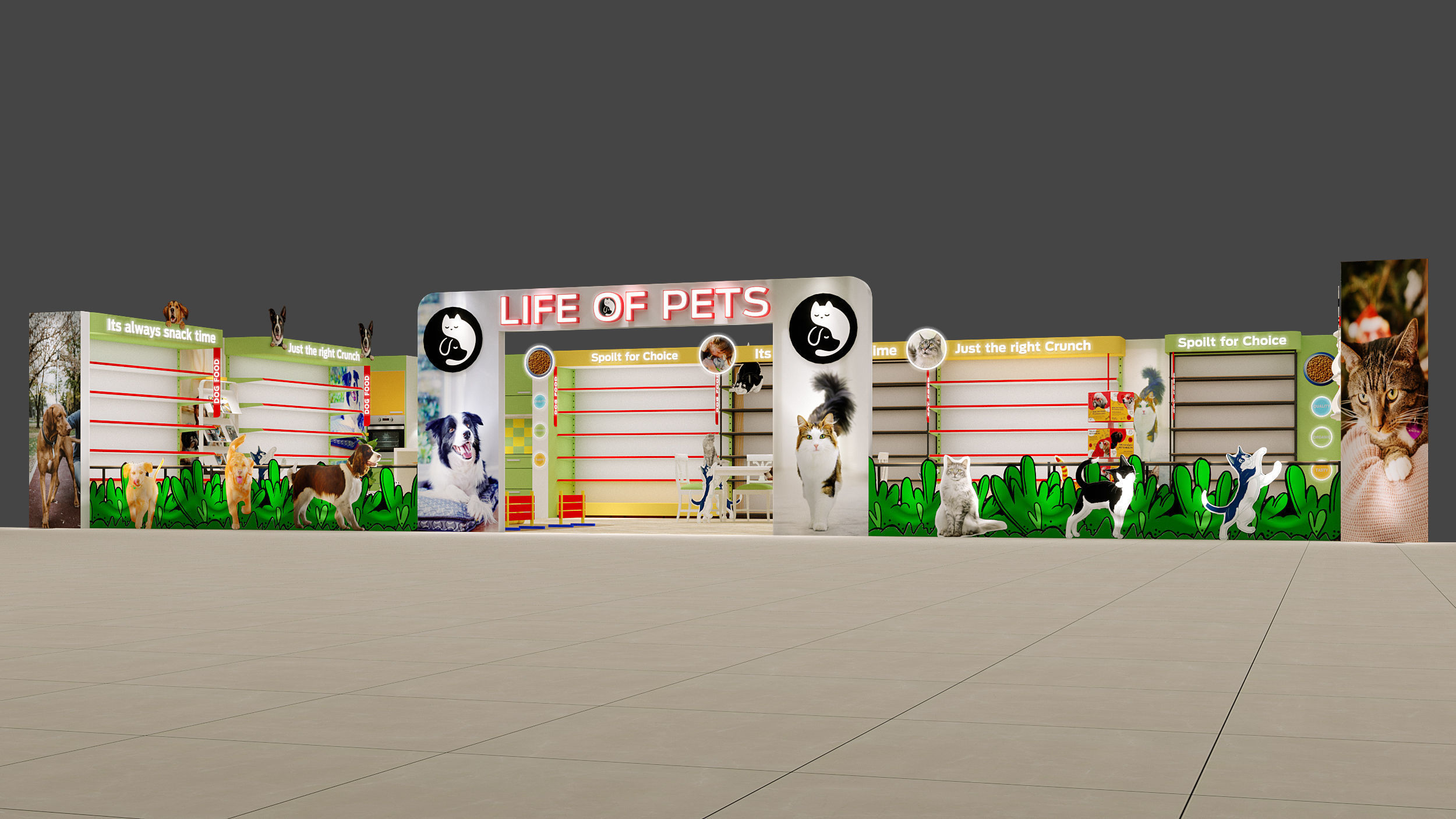 Exhibition Booth 3D model_4