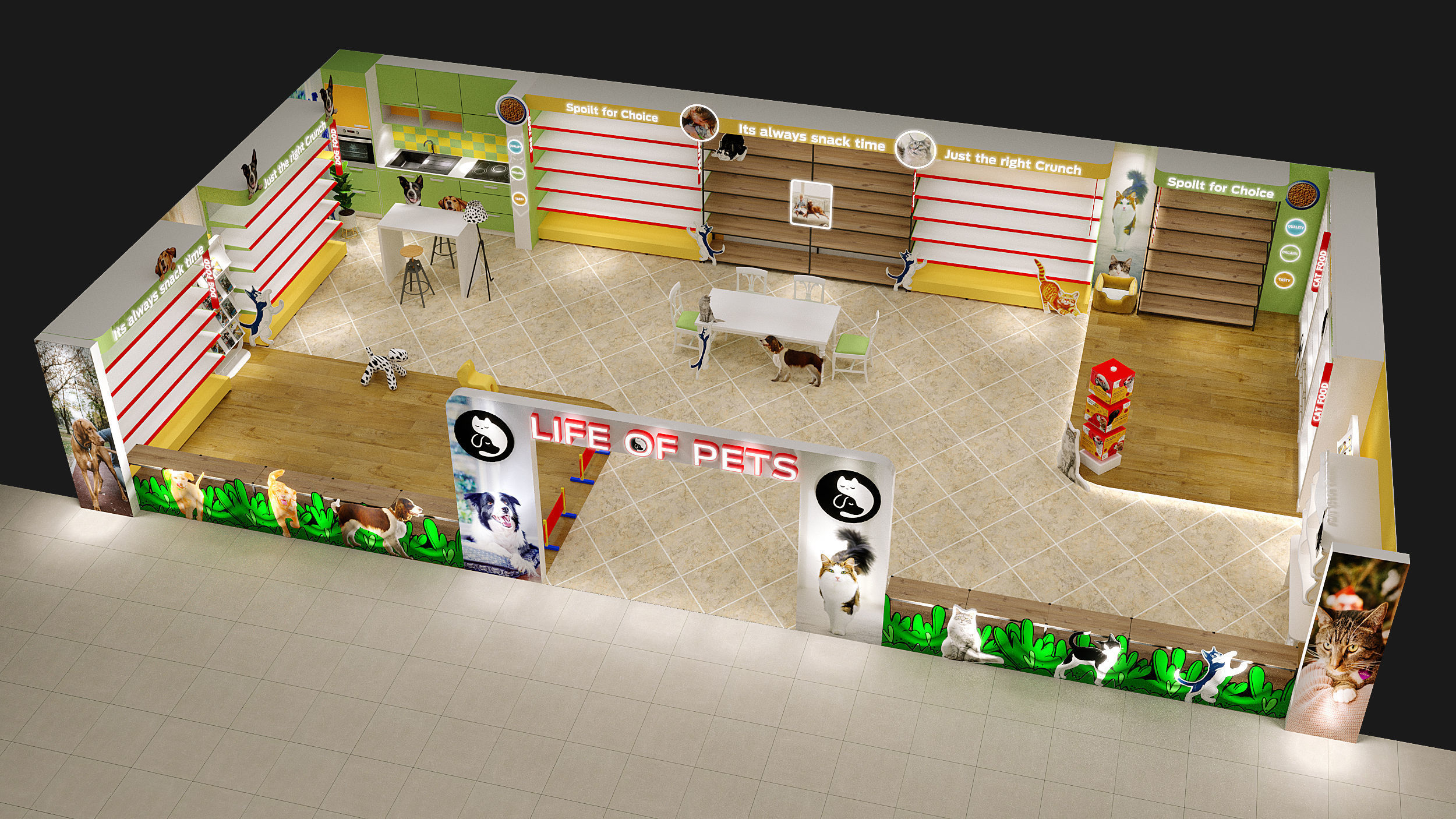 Exhibition Booth 3D model_5