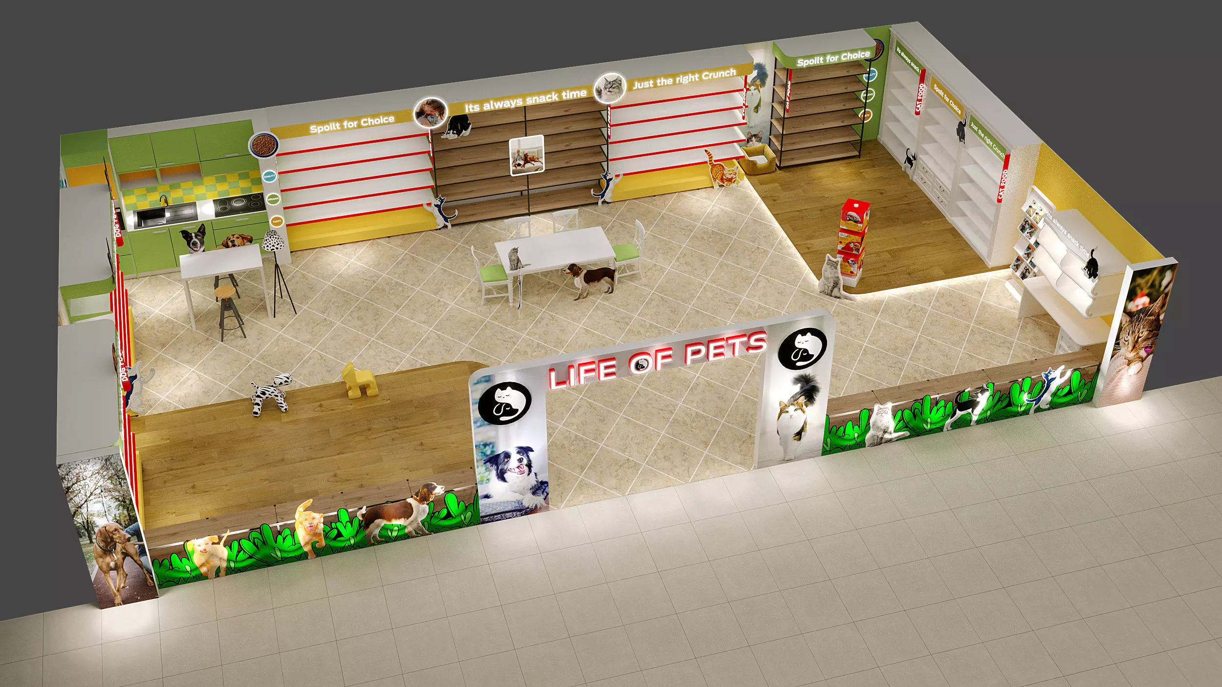 Exhibition Booth 3D model_0