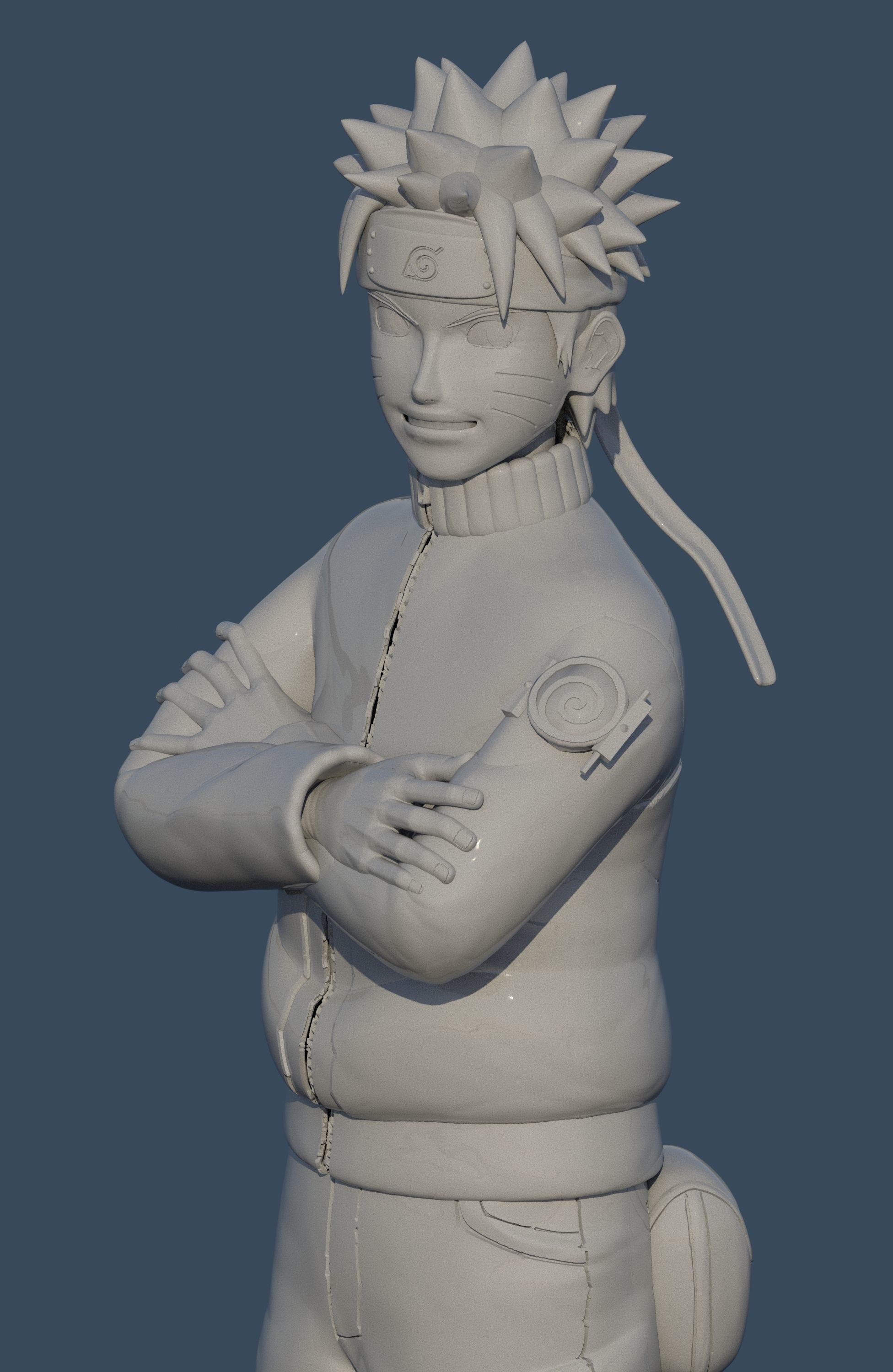 NARUTO UZUMAKI 3D print model_3