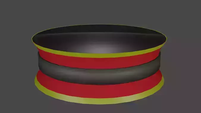 Snow globe Base Free low-poly 3D model