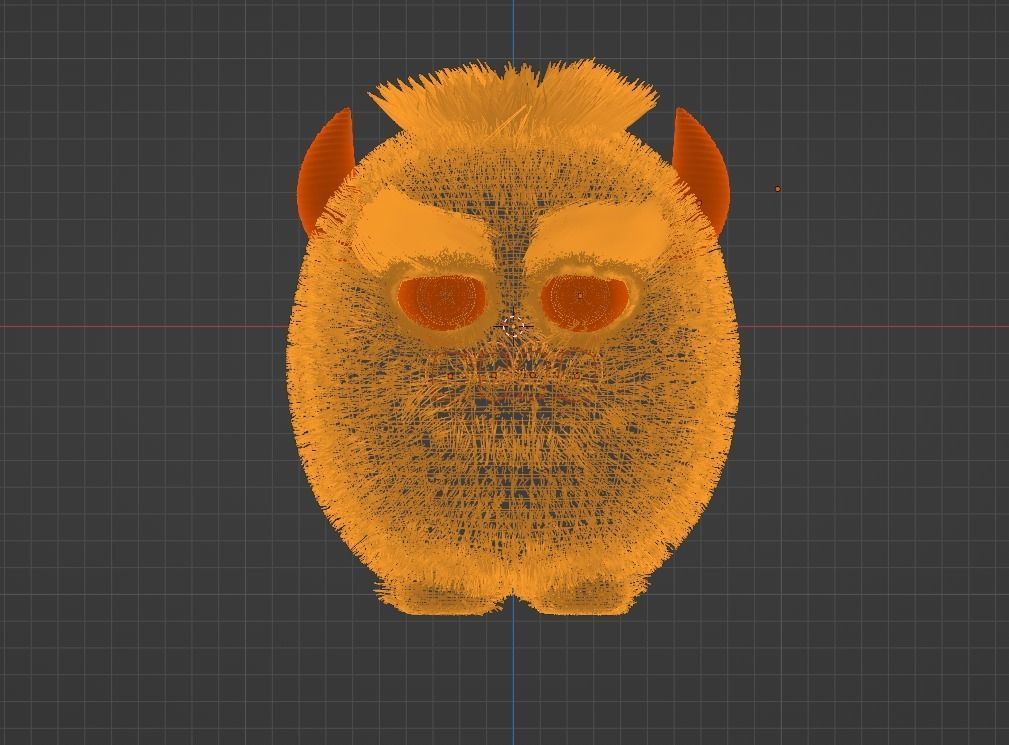 Model Name-Skulach Low-poly 3D model_2