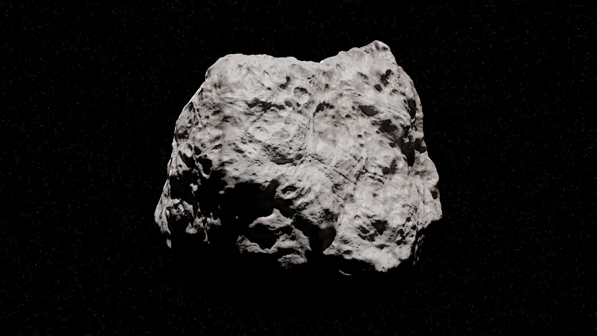 Asteroids High Detail 4K Textures 3D model_8