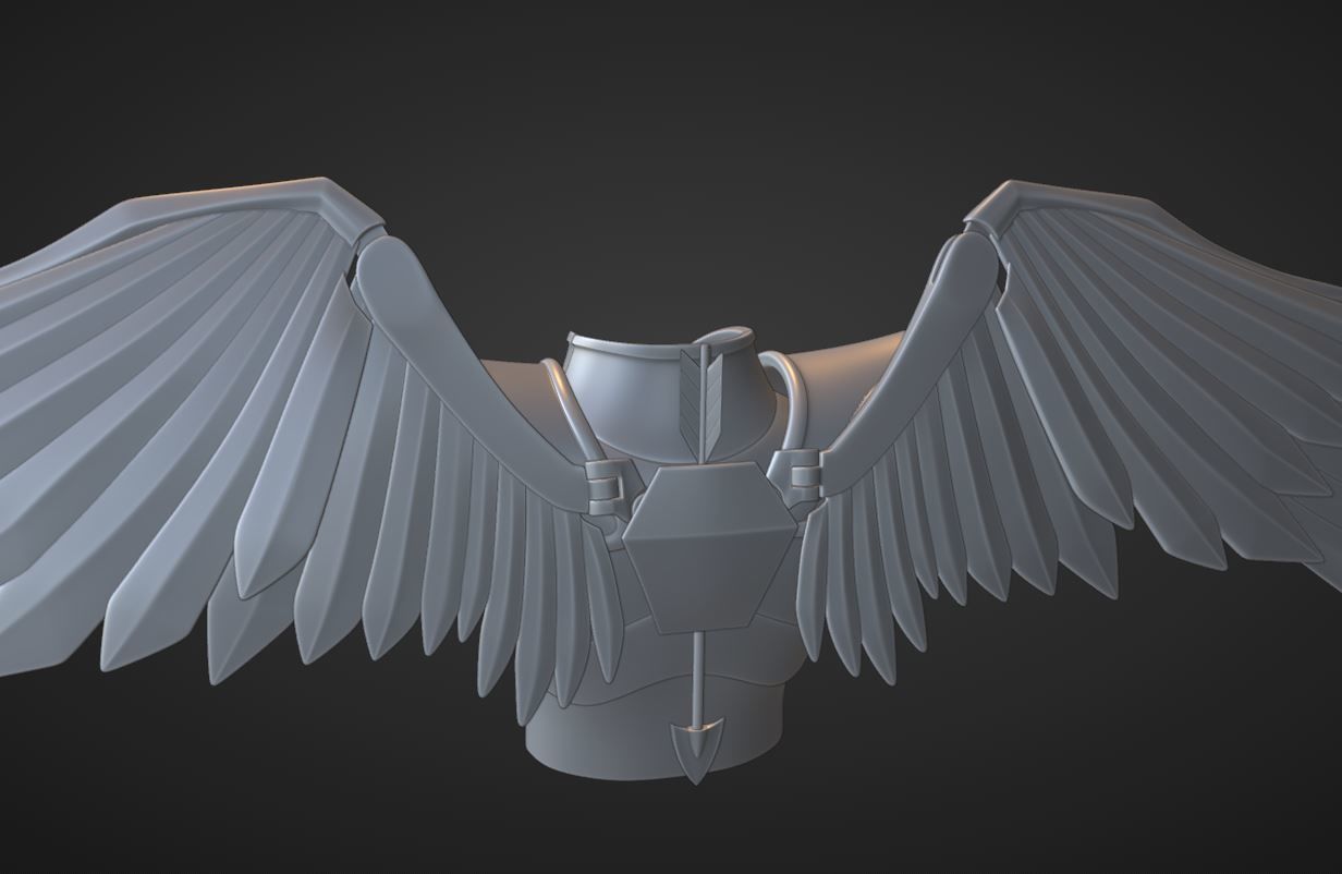 Armadura de Sagitario 3D print model_21