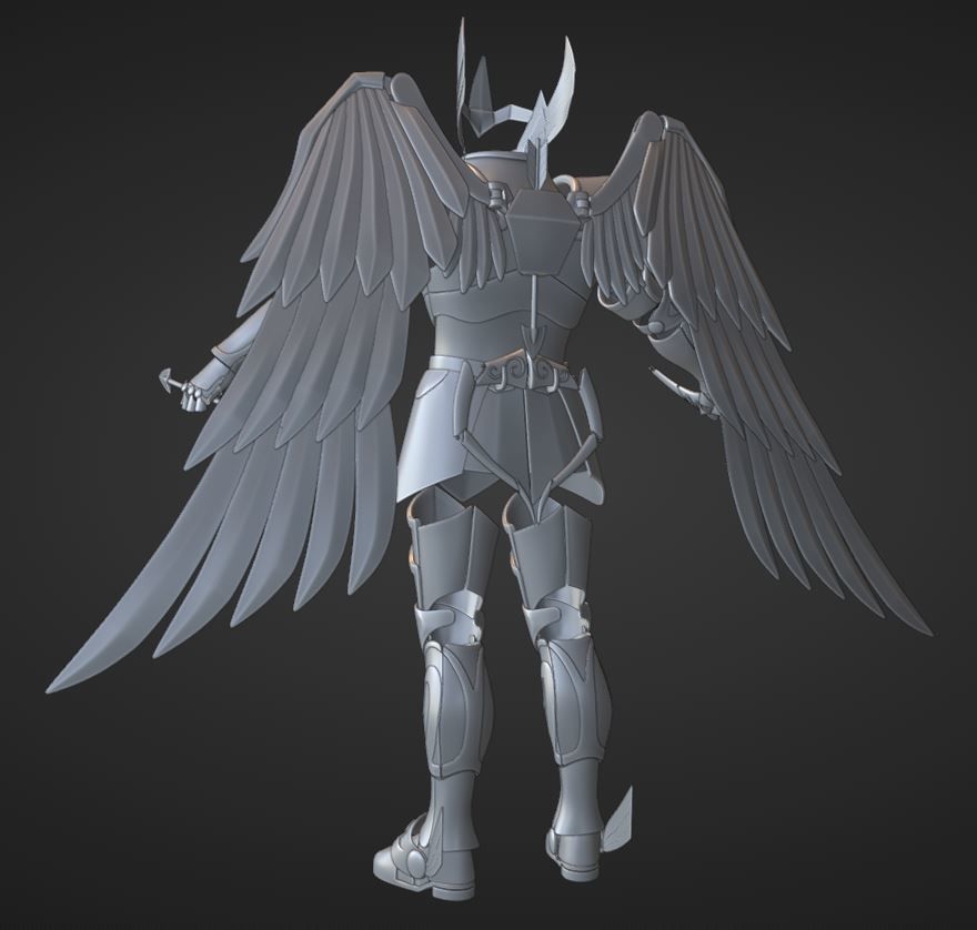 Armadura de Sagitario 3D print model_7