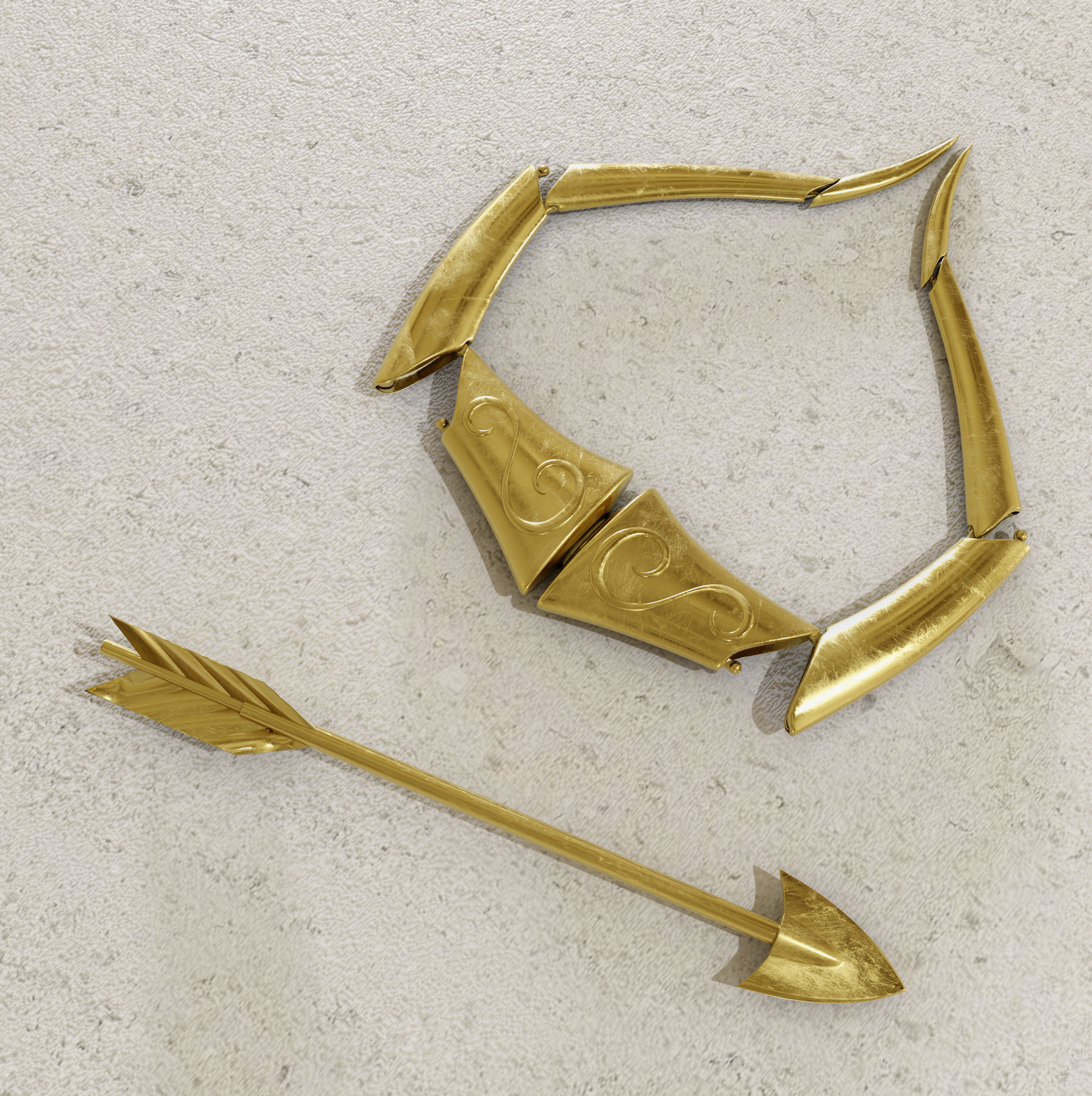 Armadura de Sagitario 3D print model_5