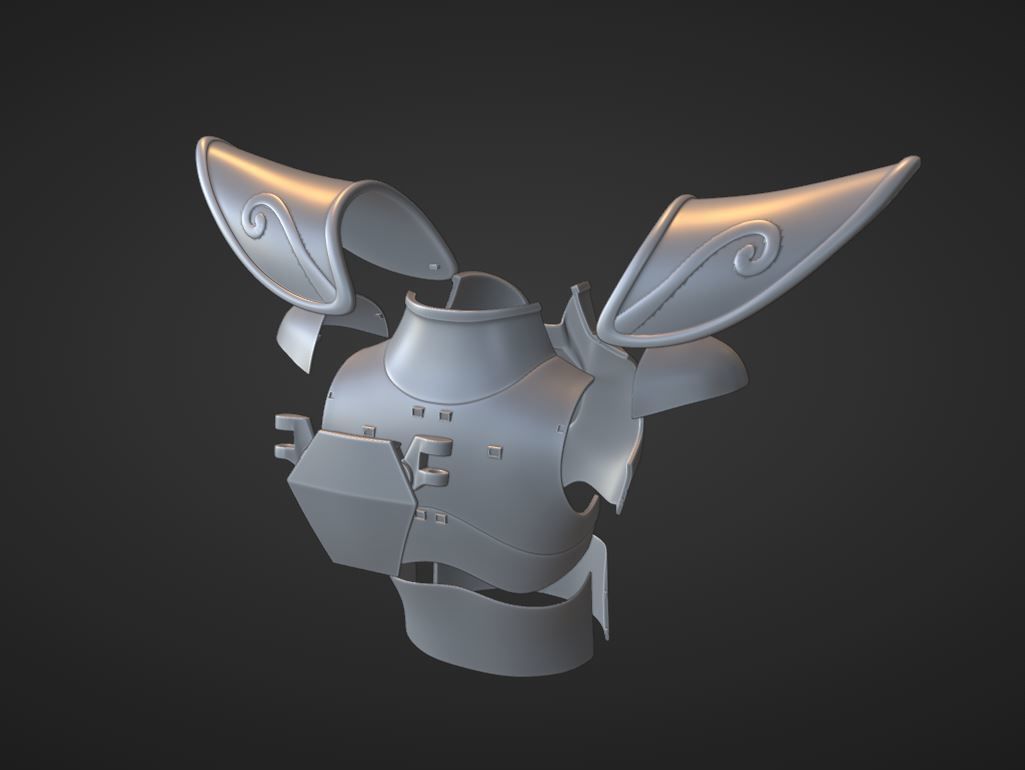 Armadura de Sagitario 3D print model_11