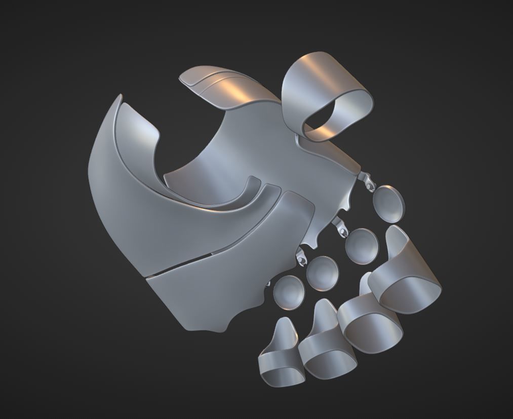 Armadura de Sagitario 3D print model_31