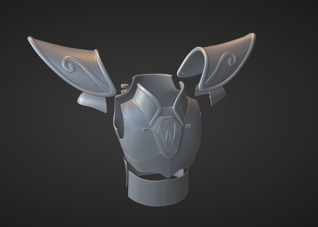 Armadura de Sagitario 3D print model_10