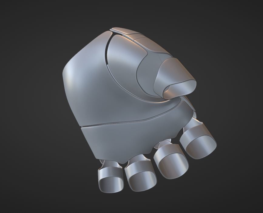 Armadura de Sagitario 3D print model_33