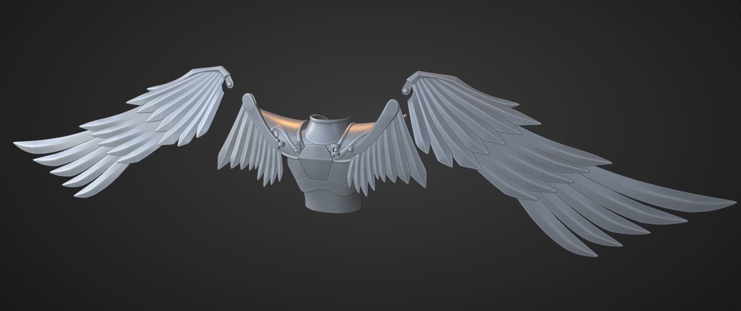 Armadura de Sagitario 3D print model_15