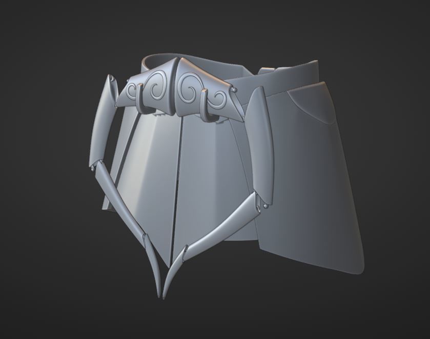 Armadura de Sagitario 3D print model_28