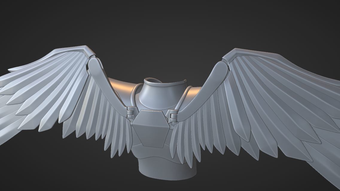 Armadura de Sagitario 3D print model_16