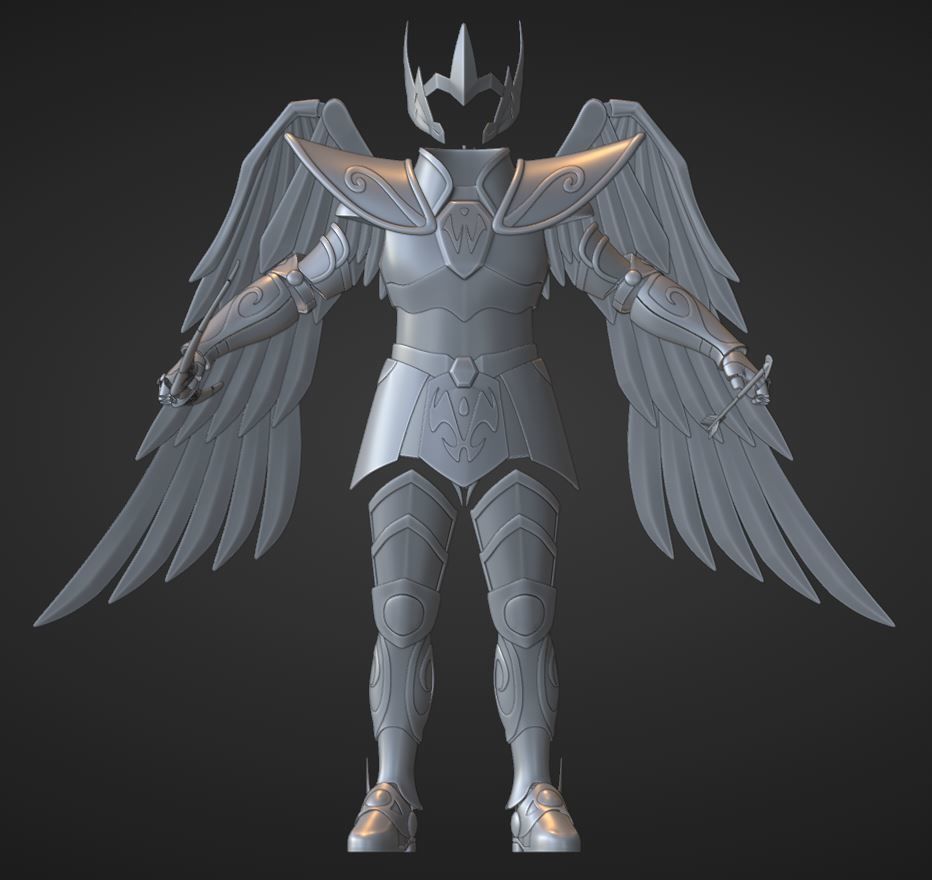 Armadura de Sagitario 3D print model_43