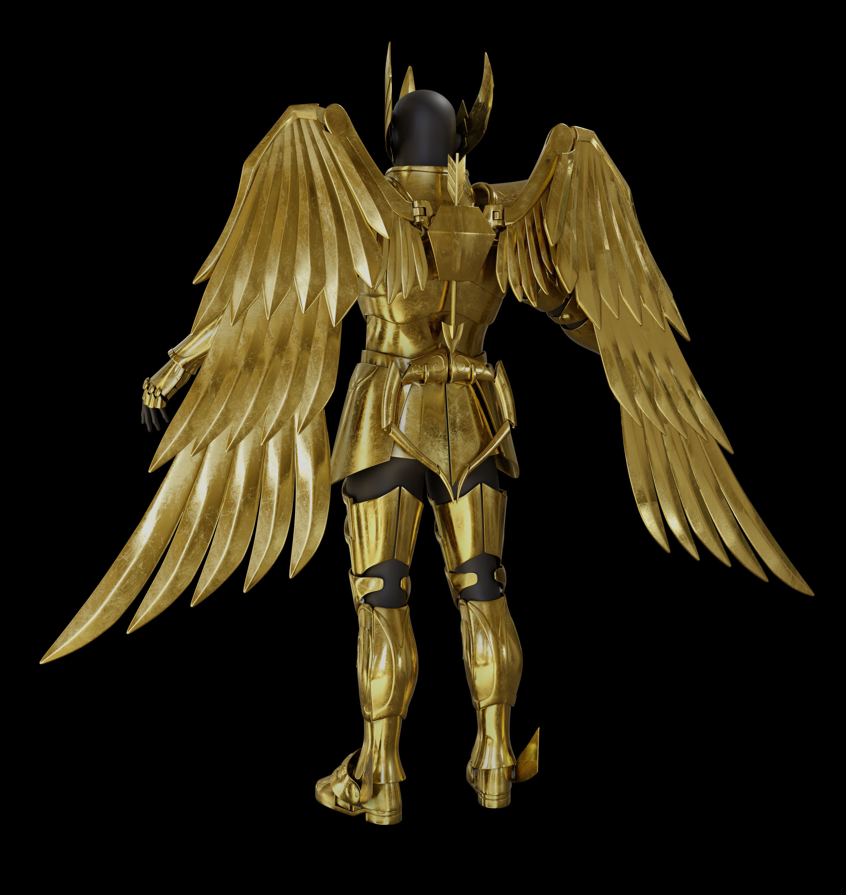 Armadura de Sagitario 3D print model_3