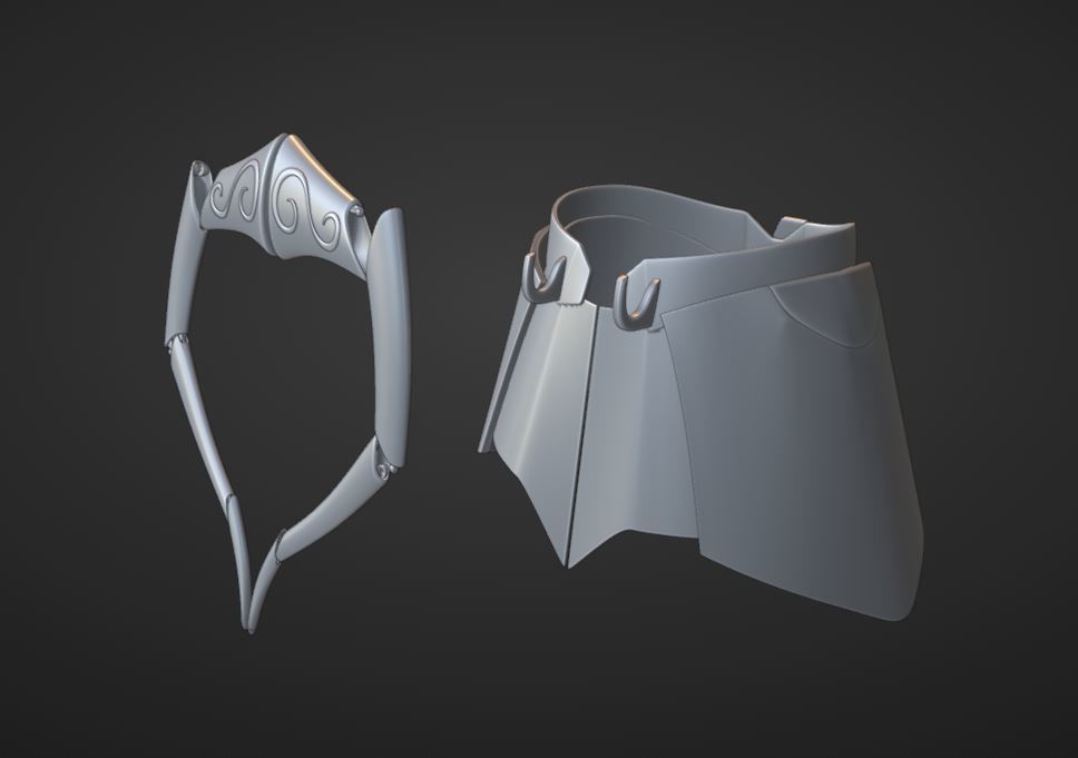 Armadura de Sagitario 3D print model_27