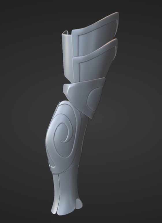 Armadura de Sagitario 3D print model_37