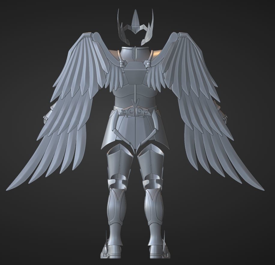 Armadura de Sagitario 3D print model_44