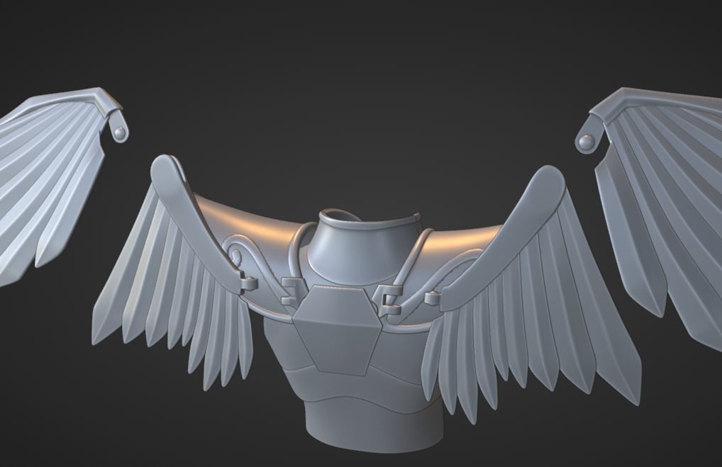 Armadura de Sagitario 3D print model_14