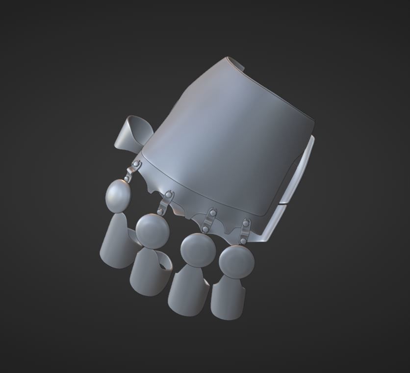 Armadura de Sagitario 3D print model_32