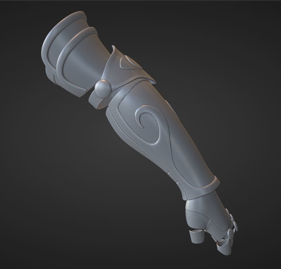 Armadura de Sagitario 3D print model_35