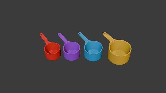 Measuring Cups 3D model