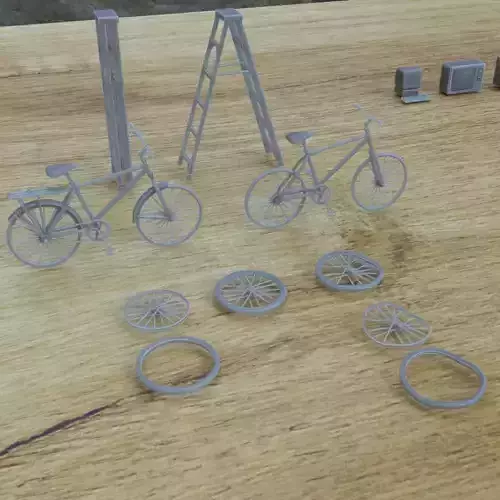 INDOOR HOME ASSETS 1-35 SUPPORTED STL 3D print model