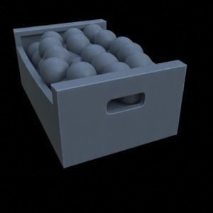 INDOOR MARKET 1-35 FOR DIORAMA SUPPORTED STL 3D print model_18