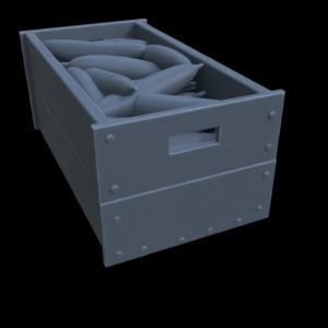 INDOOR MARKET 1-35 FOR DIORAMA SUPPORTED STL 3D print model_27