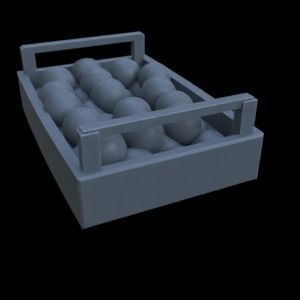 INDOOR MARKET 1-35 FOR DIORAMA SUPPORTED STL 3D print model_13