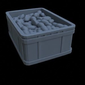 INDOOR MARKET 1-35 FOR DIORAMA SUPPORTED STL 3D print model_32